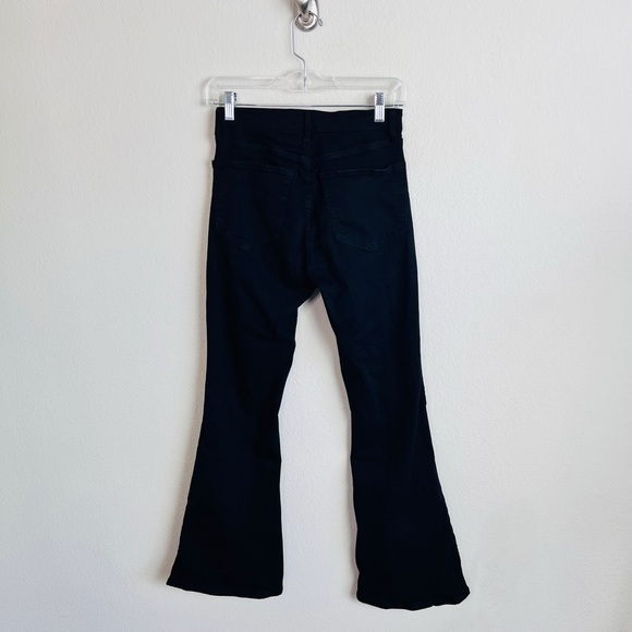 TOPSHOP Black Jamie High Waisted Flare Jeans - Picture 3 of 13